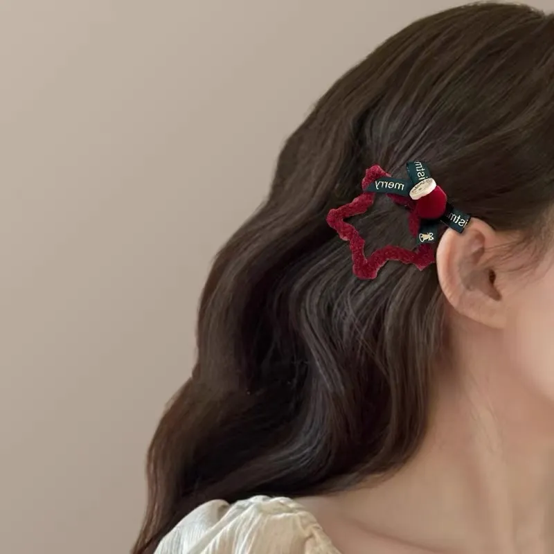 Like A Dream Yarn Hair Clips Women's-2
