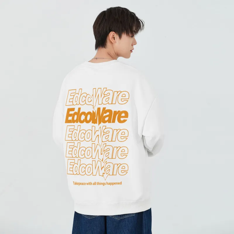 EDCO Sweatshirt Spring Autumn And Winter Unisex-8