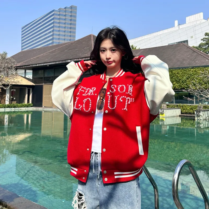 EDCO BREAK SILENCE Jackets Coats Unisex Red-4