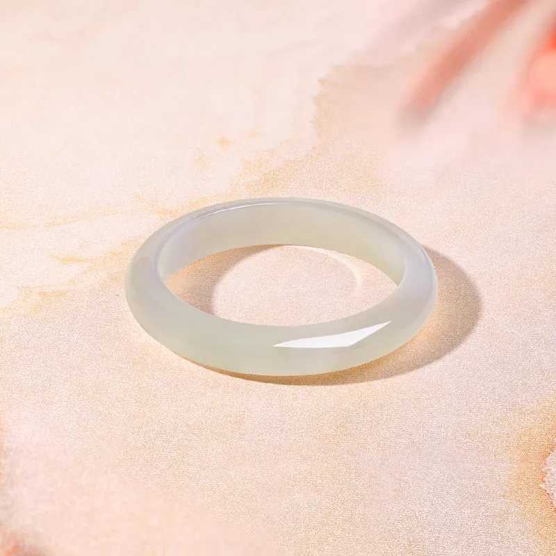 ZHOU LIU FU Chalcedony Bangles Women's-3
