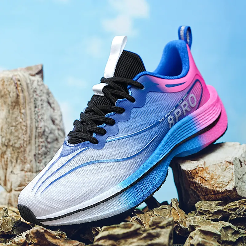 QIUTEXIONG Slip Resistant, Breathable, Quick Dry Support Coverage Low Top Training Running Shoes Unisex-9