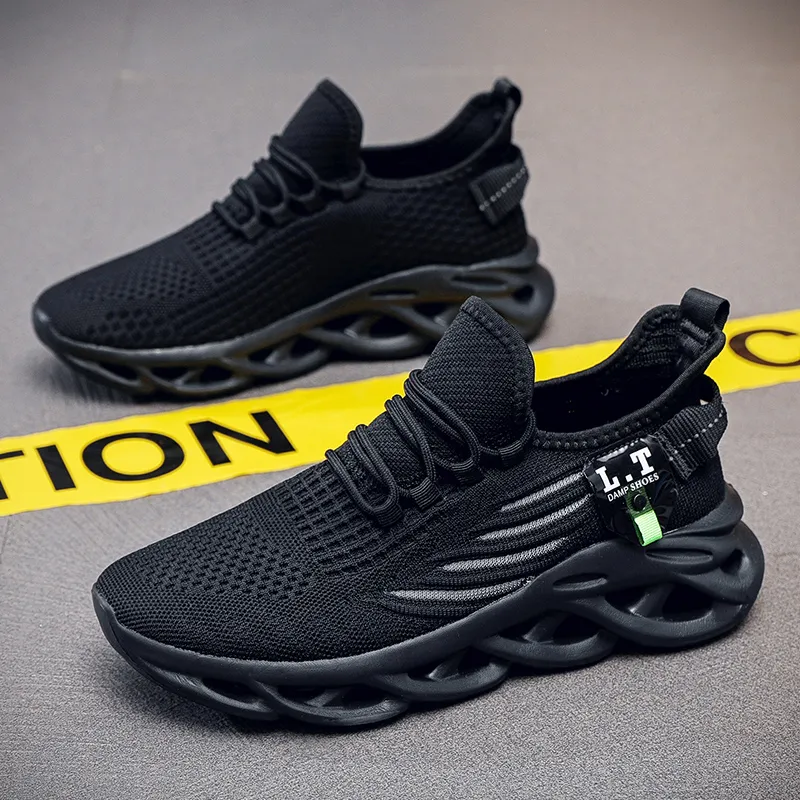 QIUTEXIONG Cushioning And Breathable Low Top Casual Marathon Training City Commute Running Shoes Men's-11