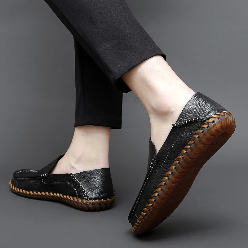 QIUTEXIONG Gommino Loafers Men's-14