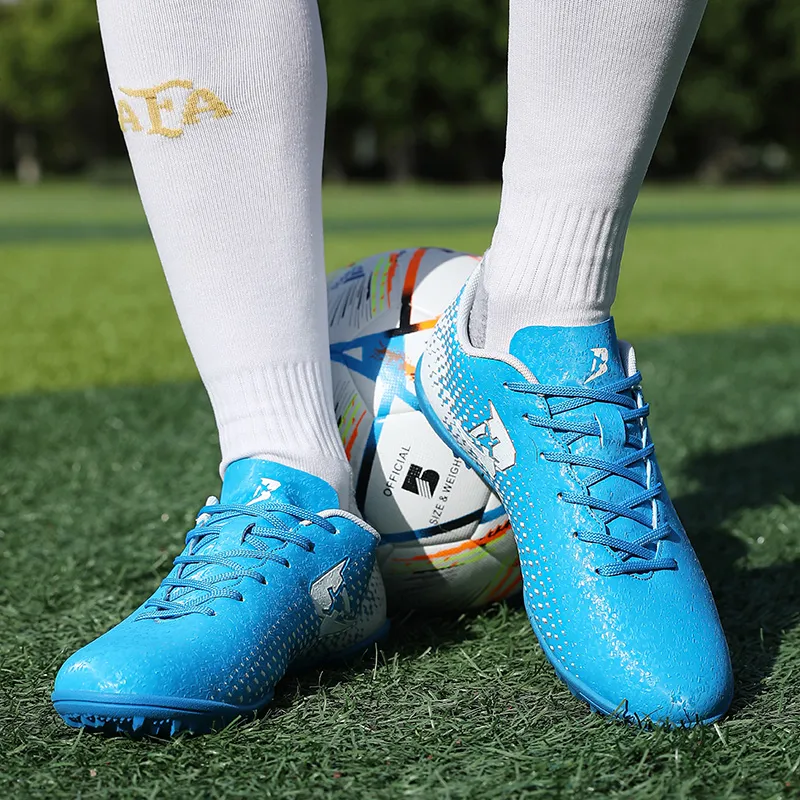 QIUTEXIONG TF Turf Firm Ground, Artificial Ground Anti Slip Wear Resistant Soccer Shoes Unisex-14