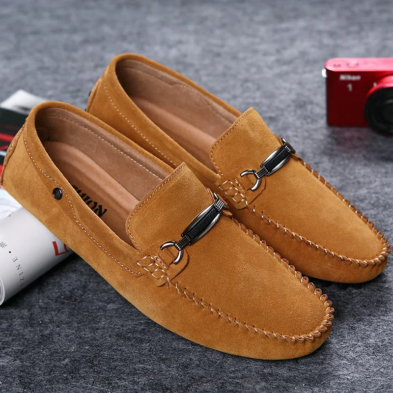 QIUTEXIONG Gommino Loafers Men's-14