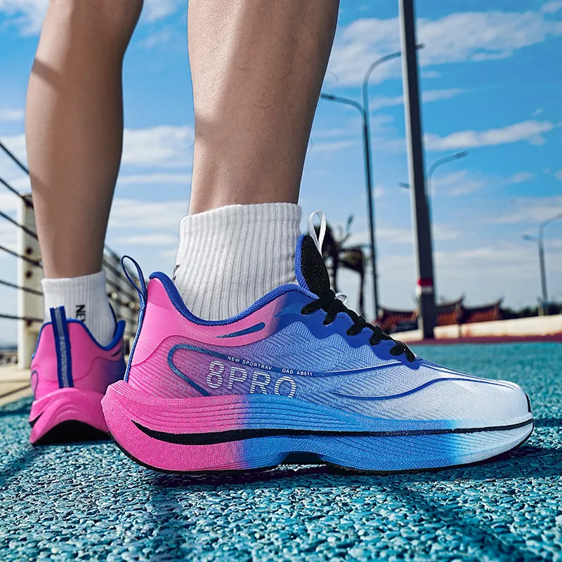 QIUTEXIONG Slip Resistant, Breathable, Quick Dry Support Coverage Low Top Training Running Shoes Unisex-10