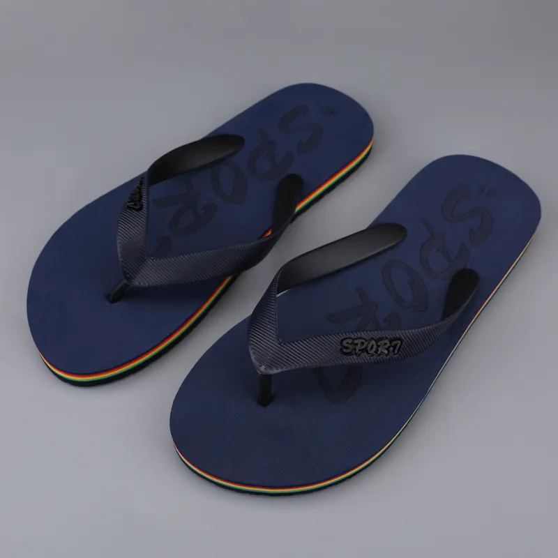 QIUTEXIONG EVA Abrasion Resistant Slip Resistant Quick Drying Flip Flops Men's-1