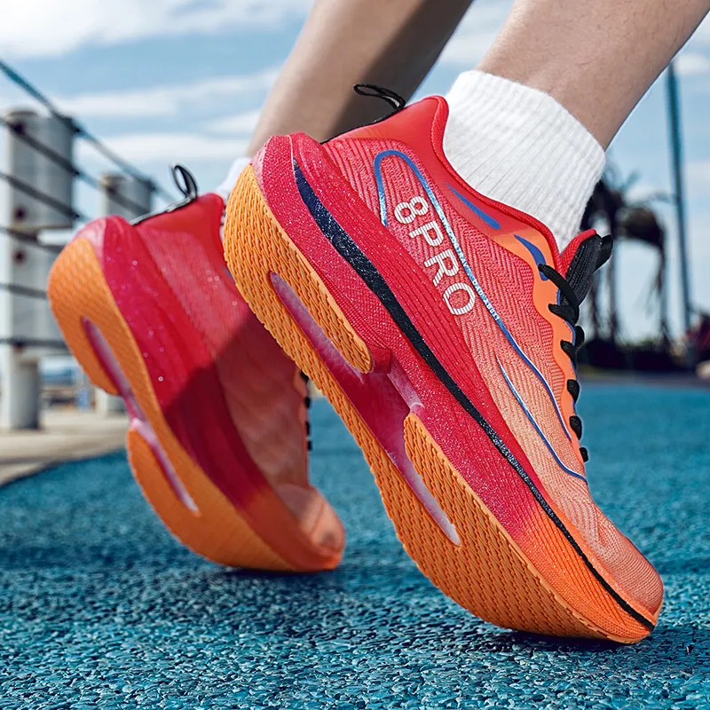 QIUTEXIONG Slip Resistant, Breathable, Quick Dry Support Coverage Low Top Training Running Shoes Unisex-17