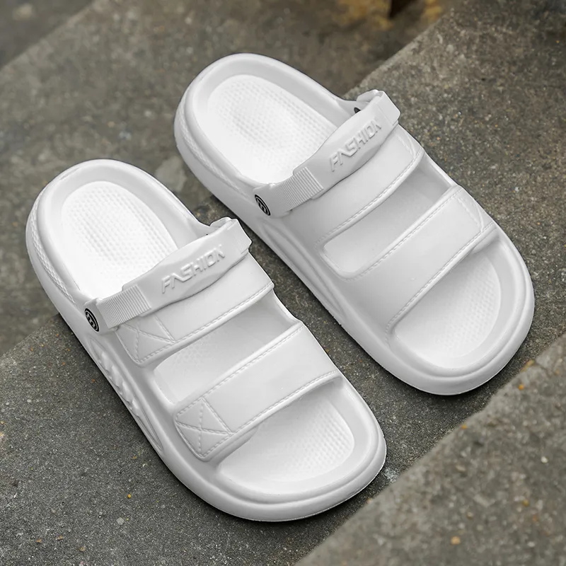 QIUTEXIONG EVA Slip Resistant Slide Slippers Men's-11