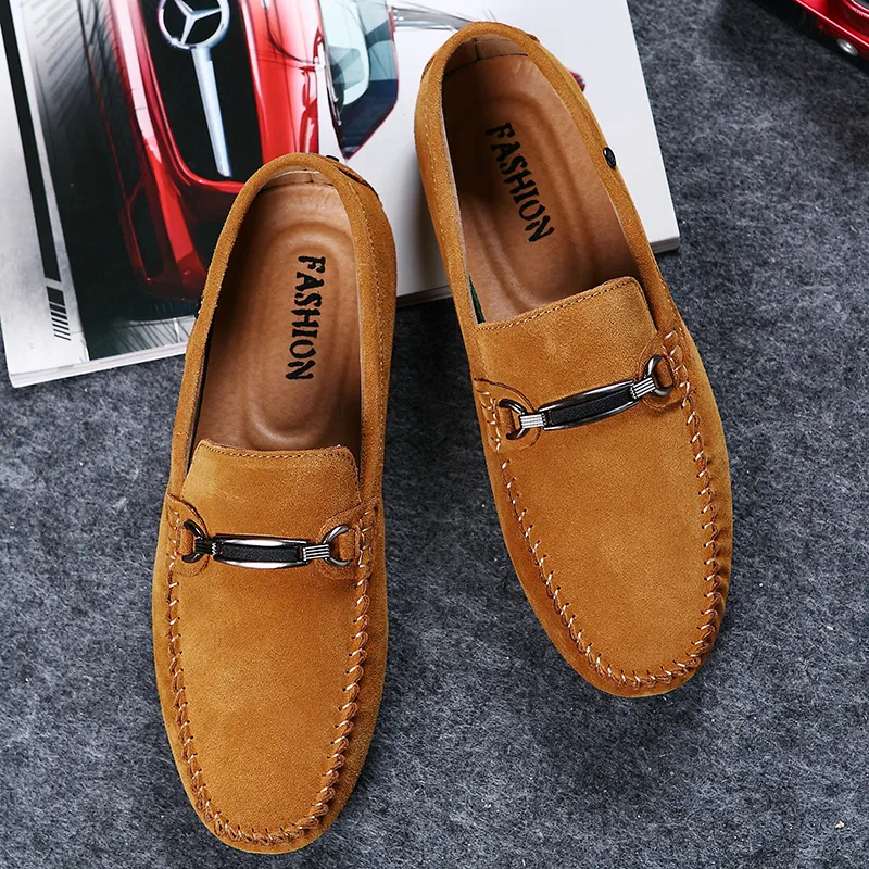 QIUTEXIONG Gommino Loafers Men's-13