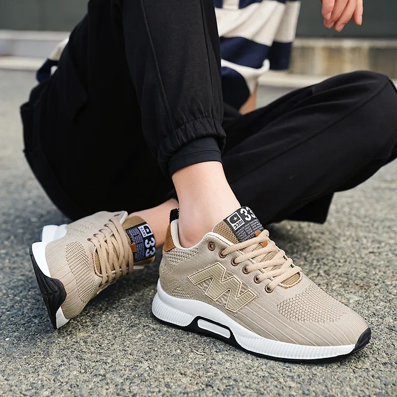 QIUTEXIONG Cushioning Anti-Slip Wear-Resistant Breathable Balance Height Increasing Low-Top Casual Shoes Unisex-13