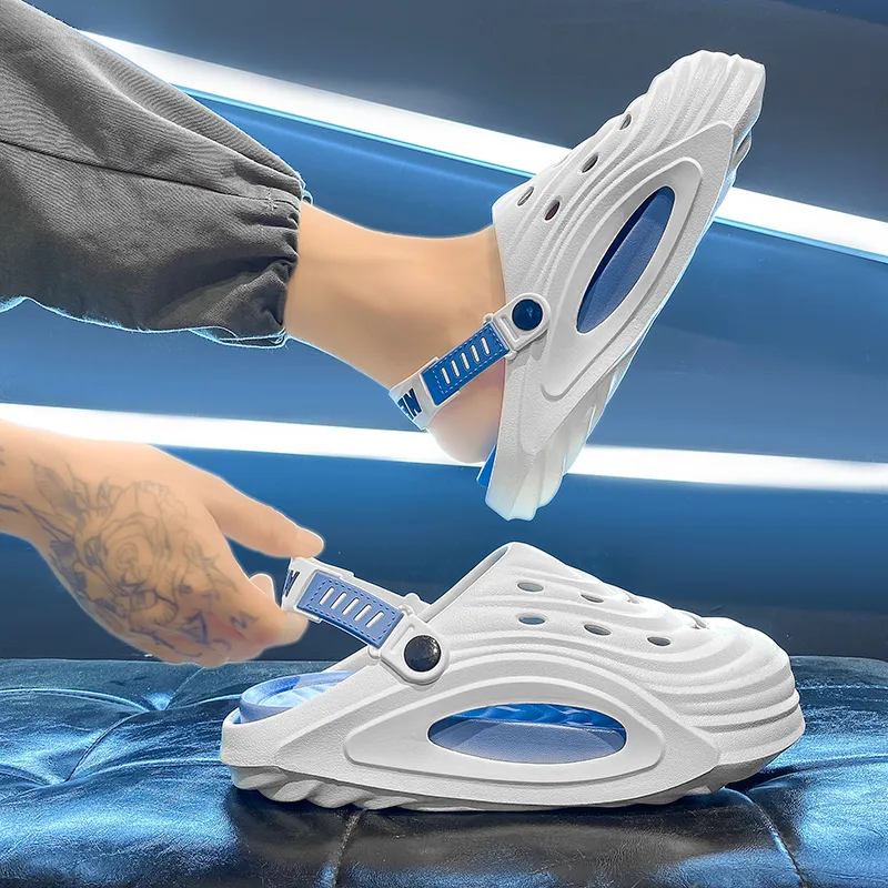QIUTEXIONG EVA Abrasion Resistant Slip Resistant Closed Toe Slippers Men's-26
