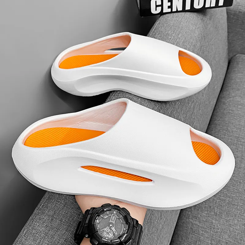 QIUTEXIONG Slip Resistant Slide Slippers Unisex-9