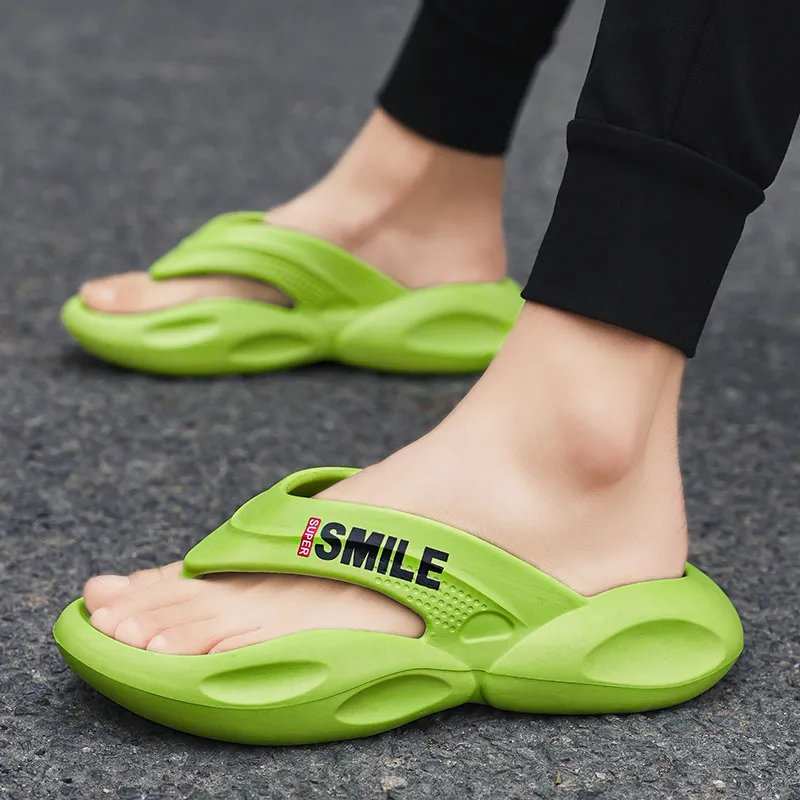 QIUTEXIONG EVA Odor Resistant Flip Flops Men's-26