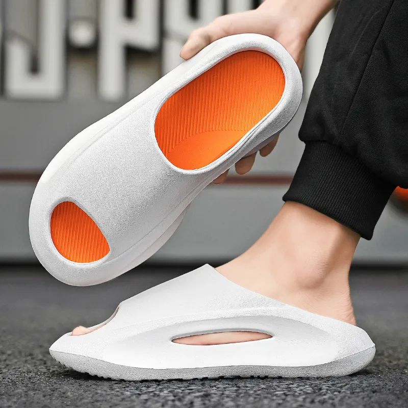 QIUTEXIONG Slip Resistant Slide Slippers Unisex-12