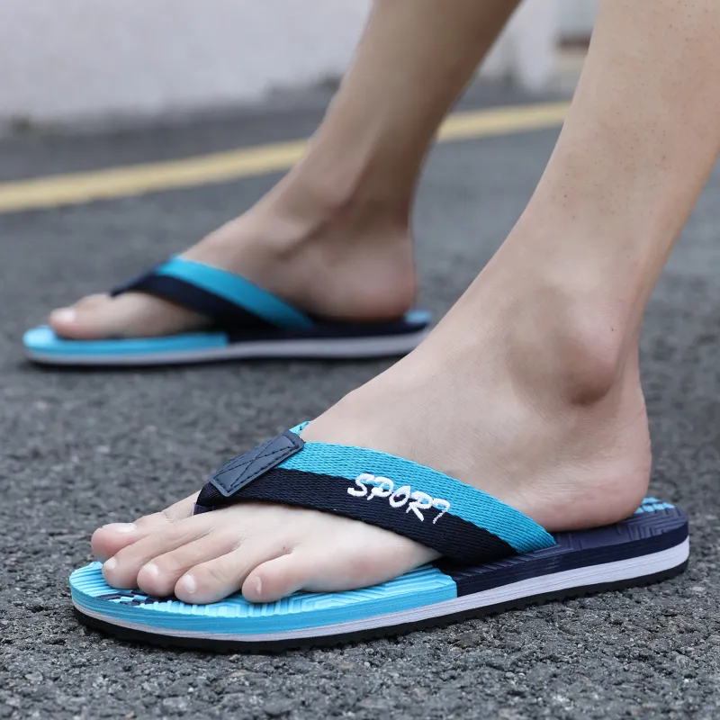 QIUTEXIONG EVA Quick Dry Flip Flops Men's-7