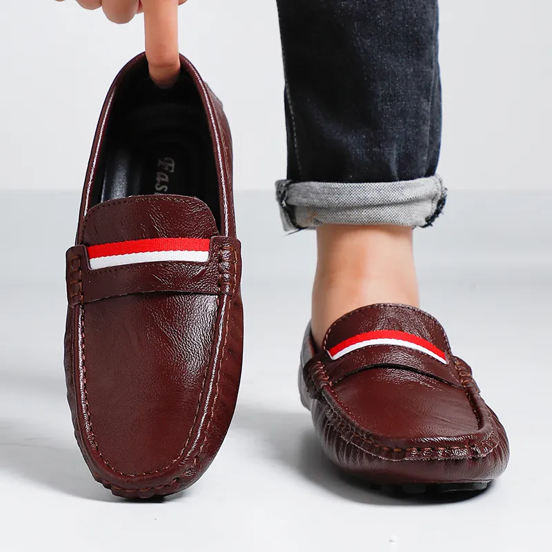 QIUTEXIONG Gommino Loafers Men's-12