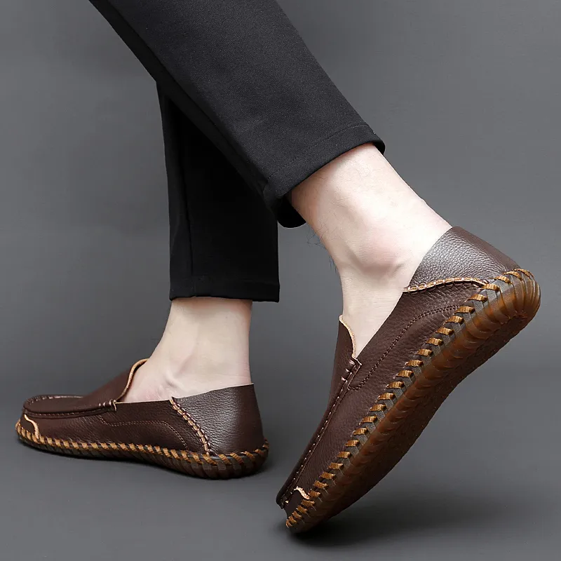 QIUTEXIONG Gommino Loafers Men's-9