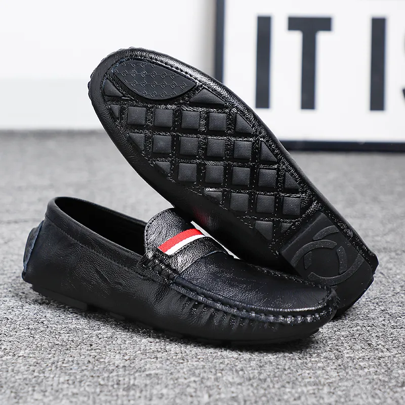 QIUTEXIONG Gommino Loafers Men's-4