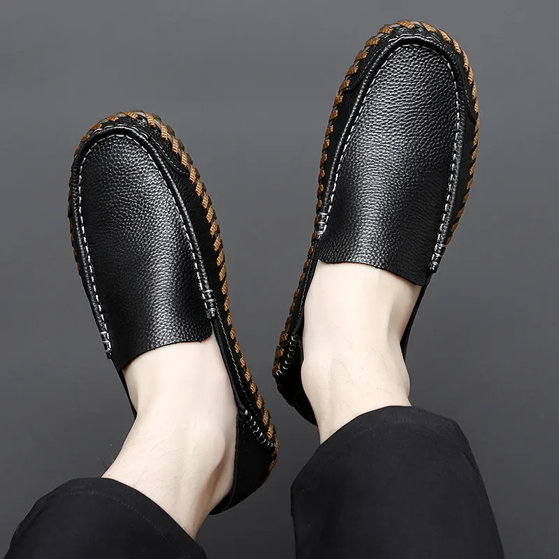 QIUTEXIONG Gommino Loafers Men's-12