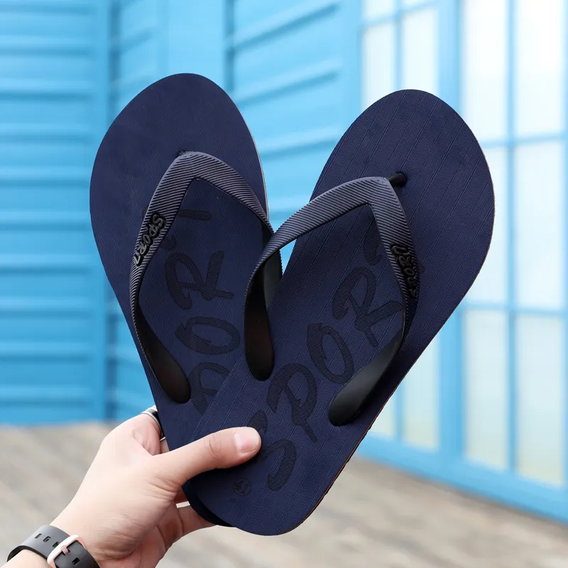 QIUTEXIONG EVA Abrasion Resistant Slip Resistant Quick Drying Flip Flops Men's-5