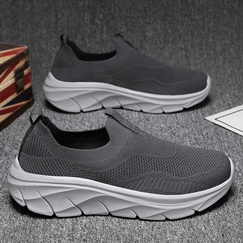 QIUTEXIONG Breathable Low Top Casual Marathon Training Sprint Running Shoes Unisex-19