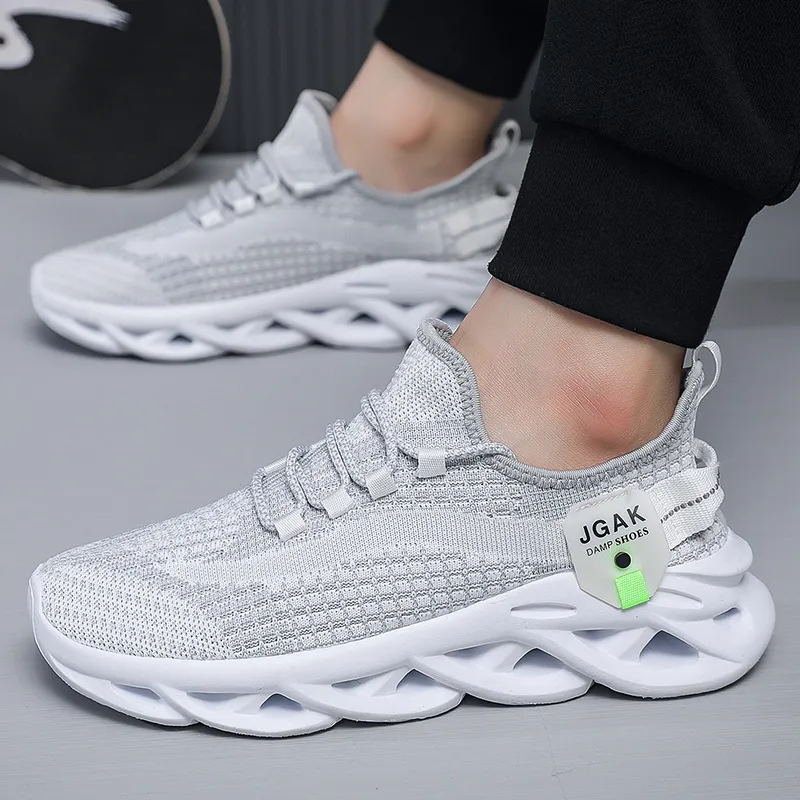 QIUTEXIONG Cushioning, Breathable, Lightweight Low Top Casual Marathon Long Distance Running Sprint Running Shoes Men's-17