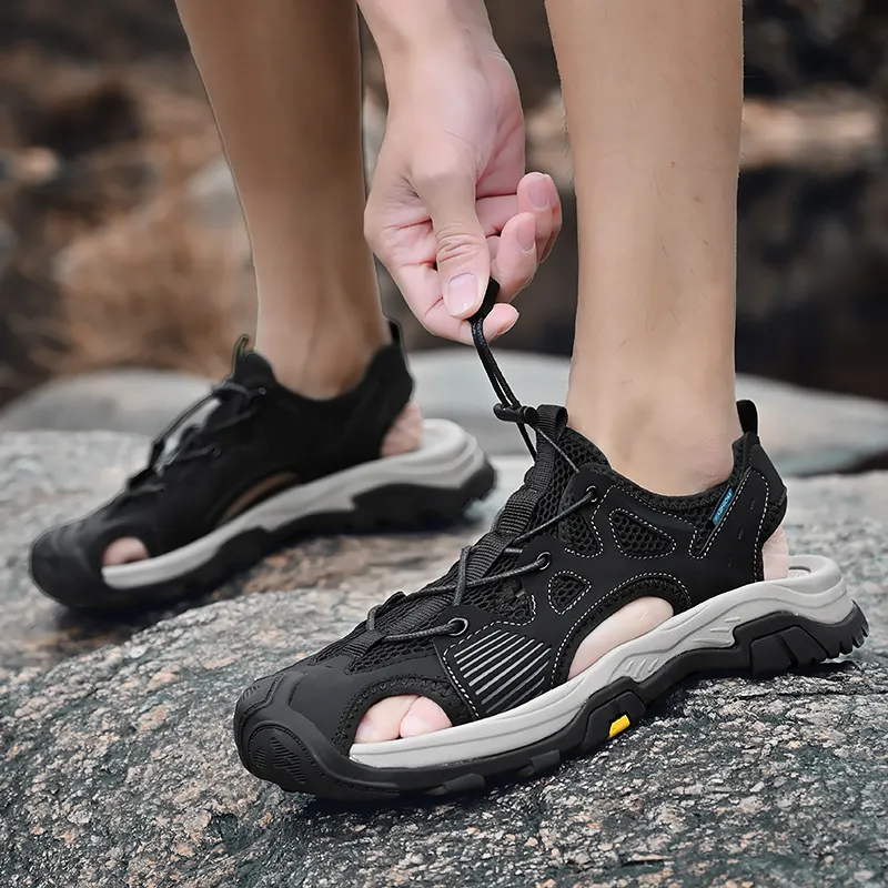 QIUTEXIONG River Trekking Shoes Men's-4