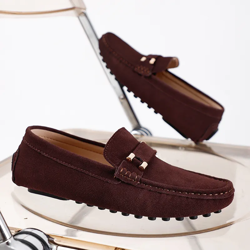 QIUTEXIONG Gommino Loafers Men's-11