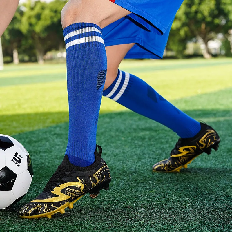 QIUTEXIONG FG Firm Ground Soft Ground, Natural Ground Support Impact Resistant Soccer Shoes Unisex-20