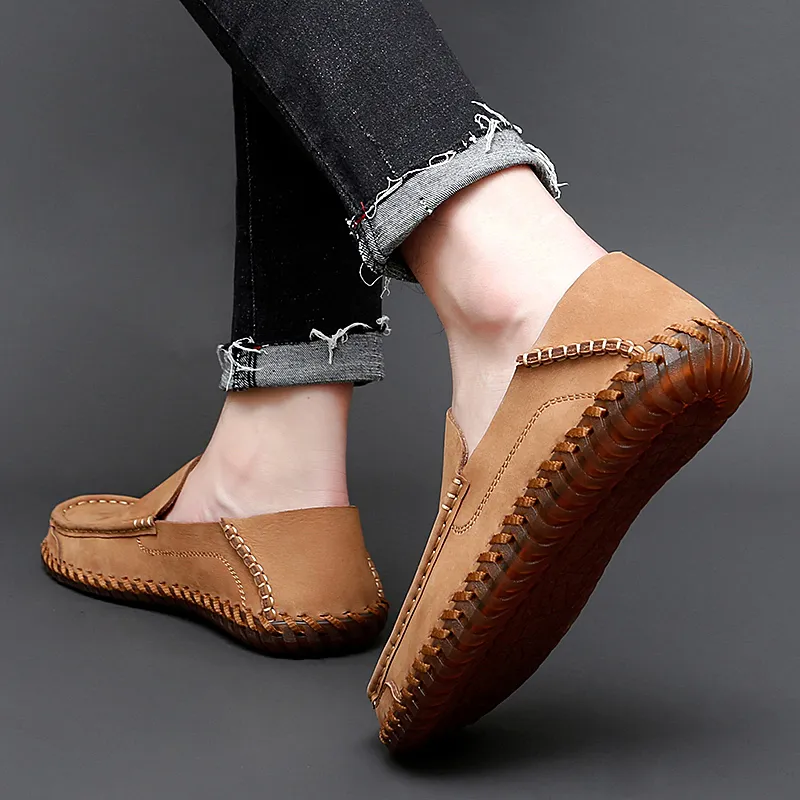 QIUTEXIONG Gommino Loafers Men's-4