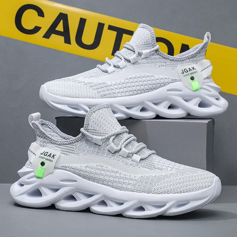 QIUTEXIONG Cushioning, Breathable, Lightweight Low Top Casual Marathon Long Distance Running Sprint Running Shoes Men's-19