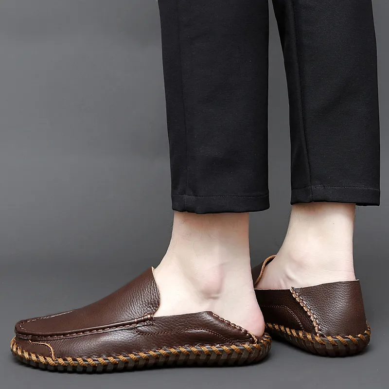 QIUTEXIONG Gommino Loafers Men's-8