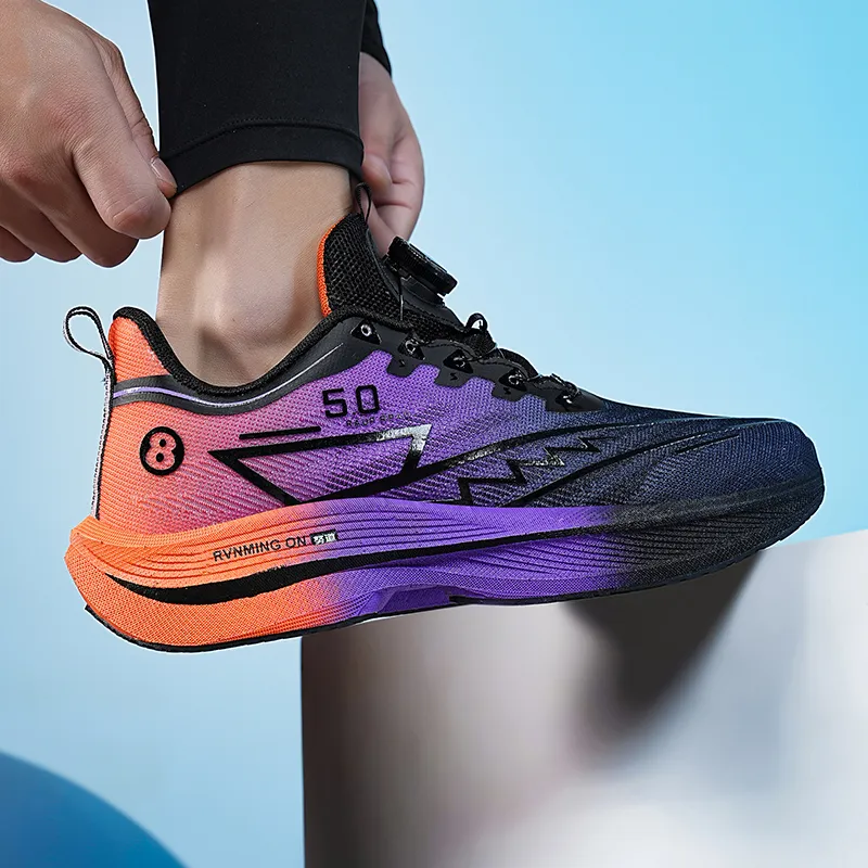 QIUTEXIONG Low Top Marathon Running Shoes Unisex-5