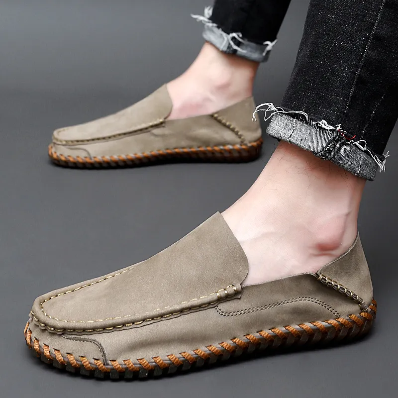 QIUTEXIONG Gommino Loafers Men's-16