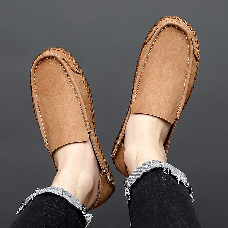 QIUTEXIONG Gommino Loafers Men's-2