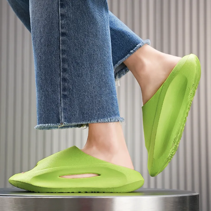 QIUTEXIONG Slip Resistant Slide Slippers Unisex-26