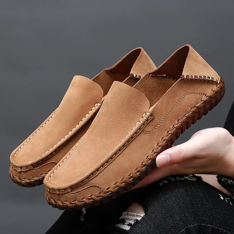 QIUTEXIONG Gommino Loafers Men's-1