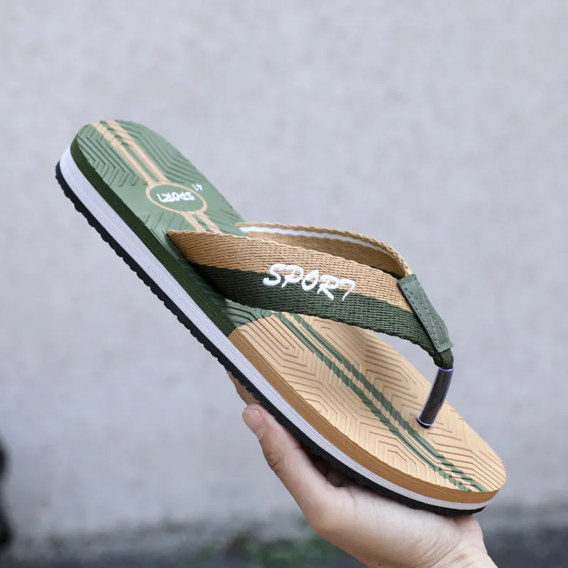 QIUTEXIONG EVA Quick Dry Flip Flops Men's-16