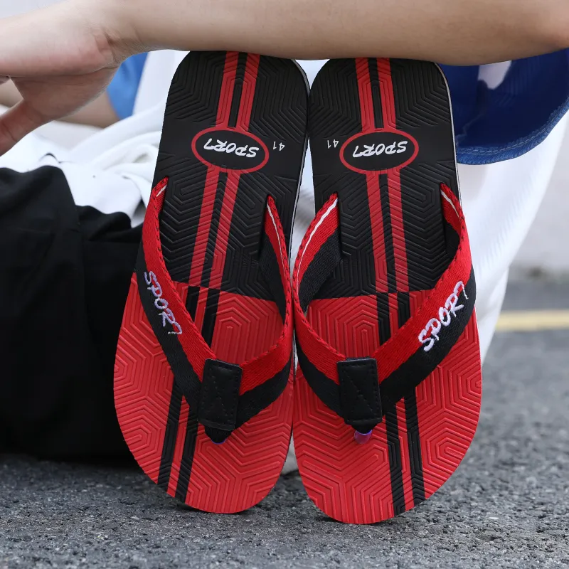 QIUTEXIONG EVA Quick Dry Flip Flops Men's-3