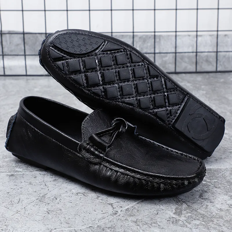 QIUTEXIONG Gommino Loafers Men's-4