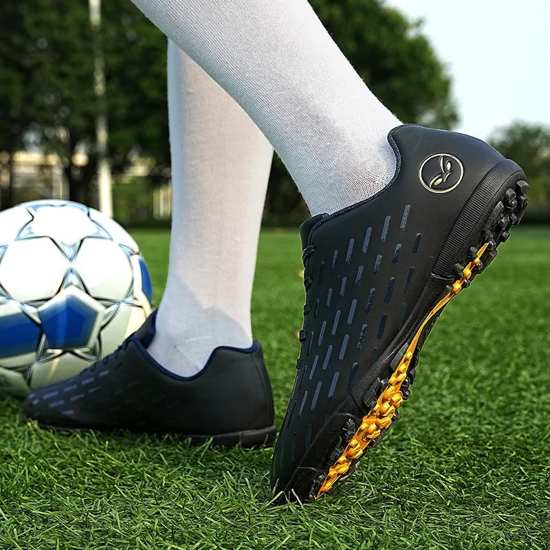 QIUTEXIONG TF Turf Firm Ground, Indoor Cushioning Support Soccer Shoes Unisex-16