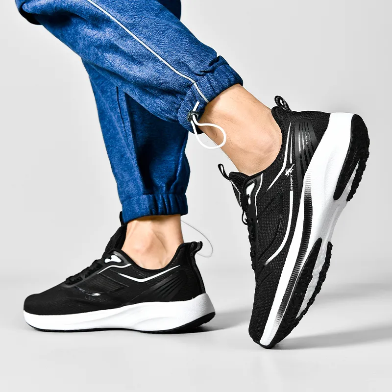 QIUTEXIONG Slip Resistant And Breathable Low Top Casual Training Running Shoes Men's-13