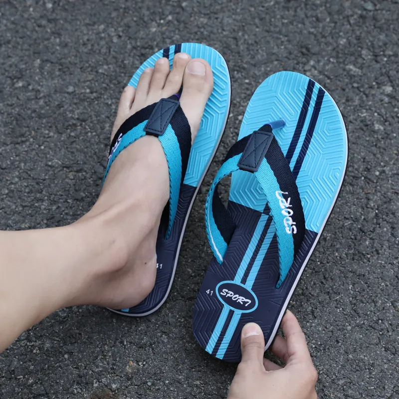 QIUTEXIONG EVA Quick Dry Flip Flops Men's-9