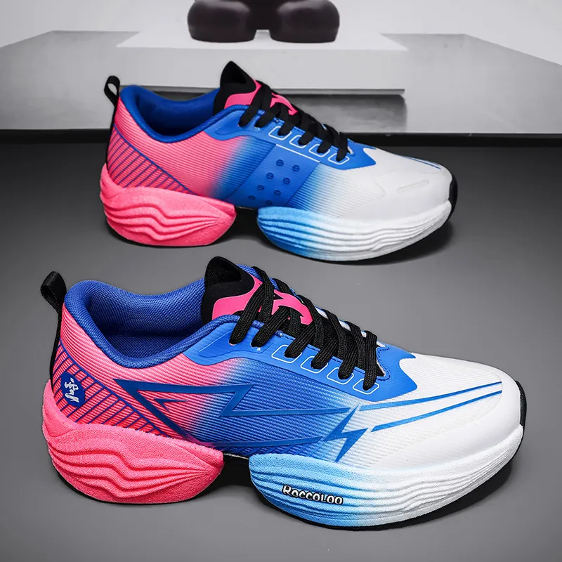 QIUTEXIONG Cushioning Quick Dry Low Top Casual Marathon Training Running Shoes Unisex-16