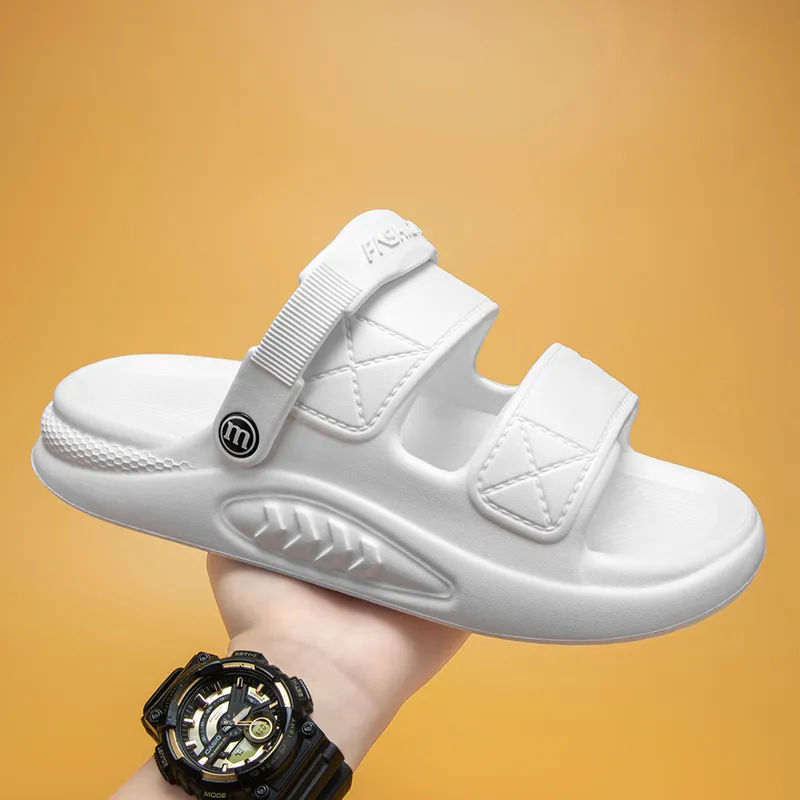 QIUTEXIONG EVA Slip Resistant Slide Slippers Men's-9