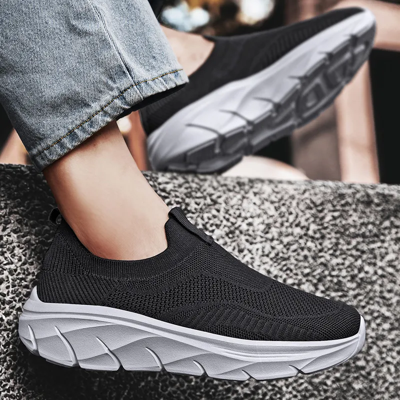 QIUTEXIONG Breathable Low Top Casual Marathon Training Sprint Running Shoes Unisex-17