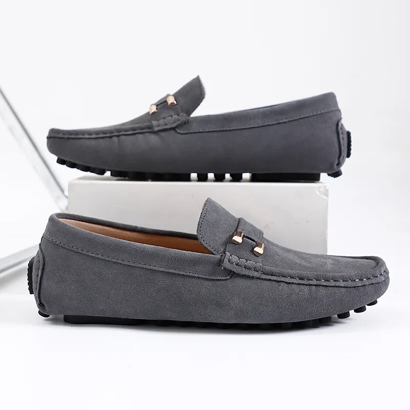 QIUTEXIONG Gommino Loafers Men's-19