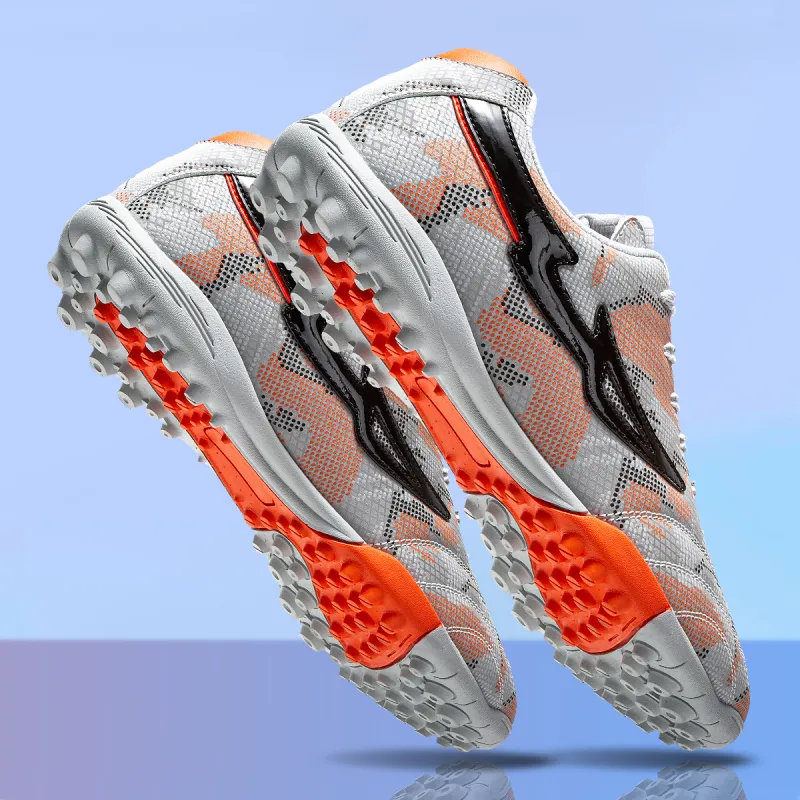 QIUTEXIONG TF Rubber Broken Studs Firm Ground Indoor Slip Resistant Coverage Soccer Shoes Unisex-19