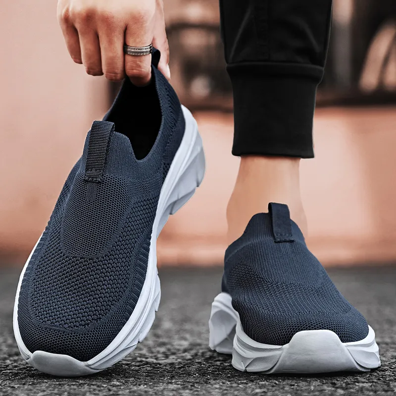 QIUTEXIONG Breathable Low Top Casual Marathon Training Sprint Running Shoes Unisex-9